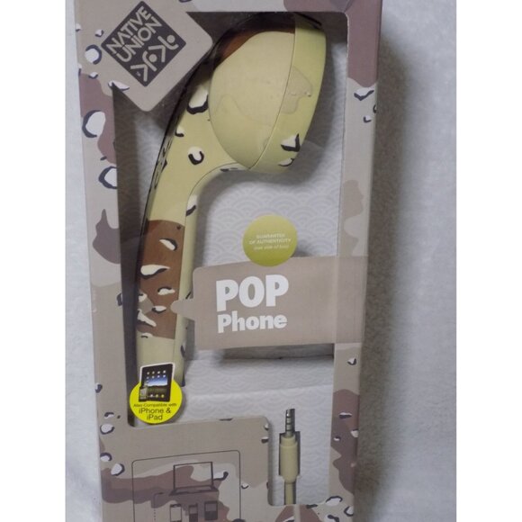 Native Union Pop Phone Retro Handset - MMPOP-DST-ST - Desert - Picture 5 of 5